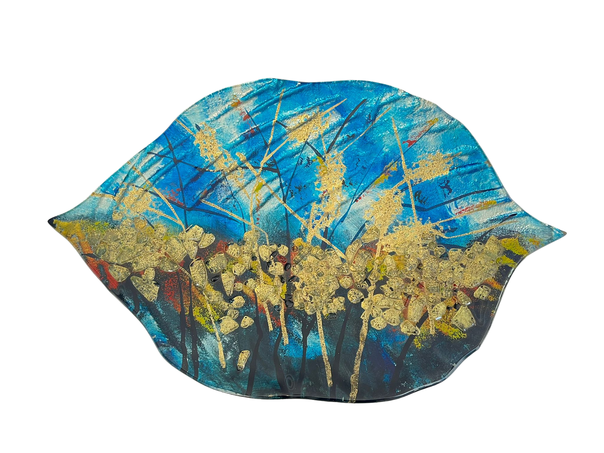Schale Blau Murano