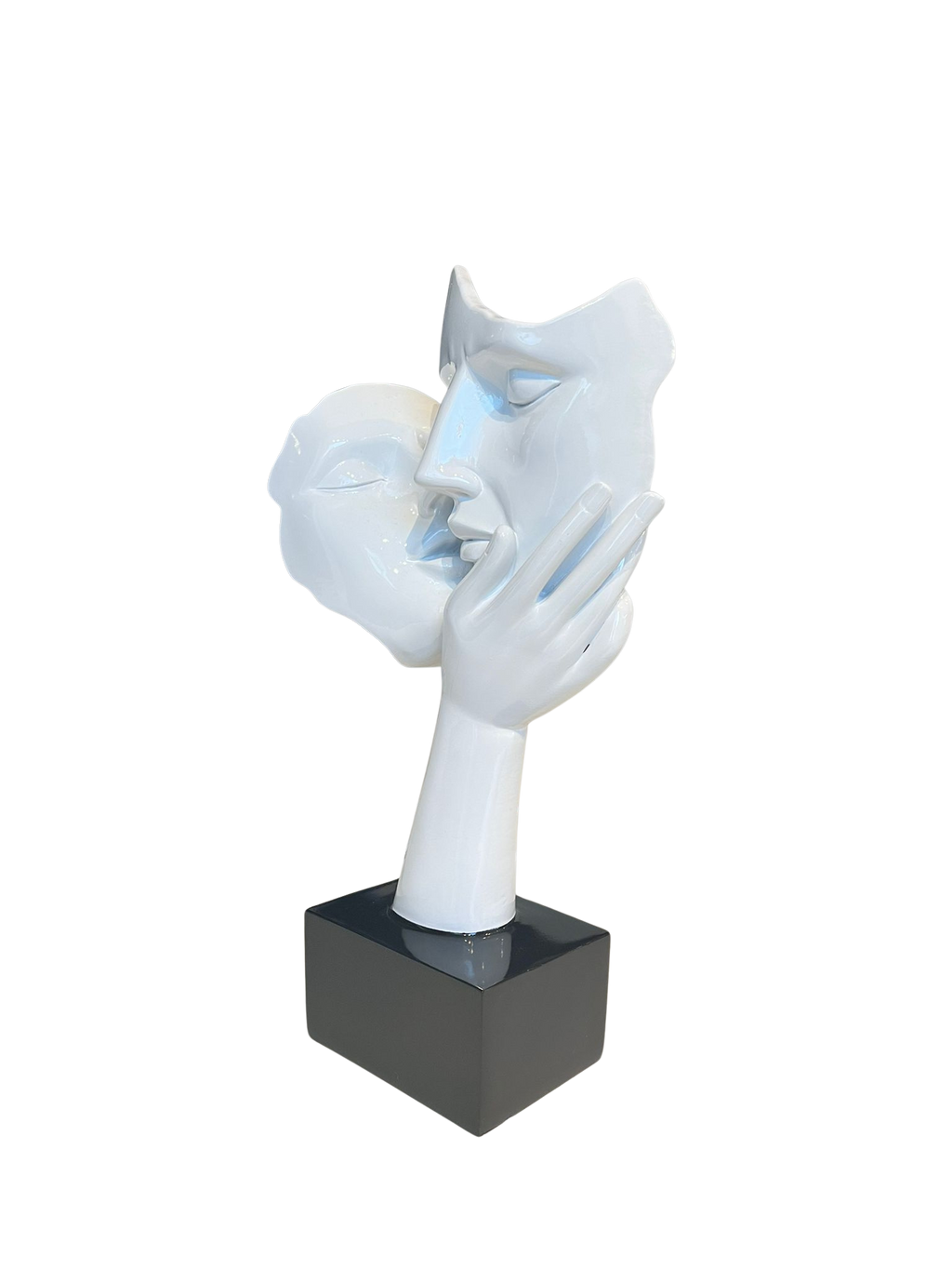 Deko Figur Mask Love – Elegante Wohnaccessoire
