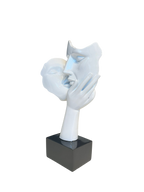 Deko Figur Mask Love – Elegante Wohnaccessoire
