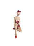 Deko Figur Frau CT-26 – Charmante Wohnaccessoire
