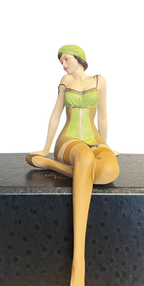 Deko Figur Frau CT-85 – Ausdrucksstarke Wohnskulptur