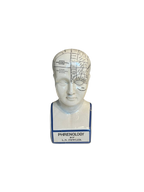 Deko Kopf Phrenologie – Vintage Wohnaccessoire