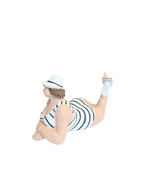 Deko Figur Frau liegend – Moderne Wohnskulptur