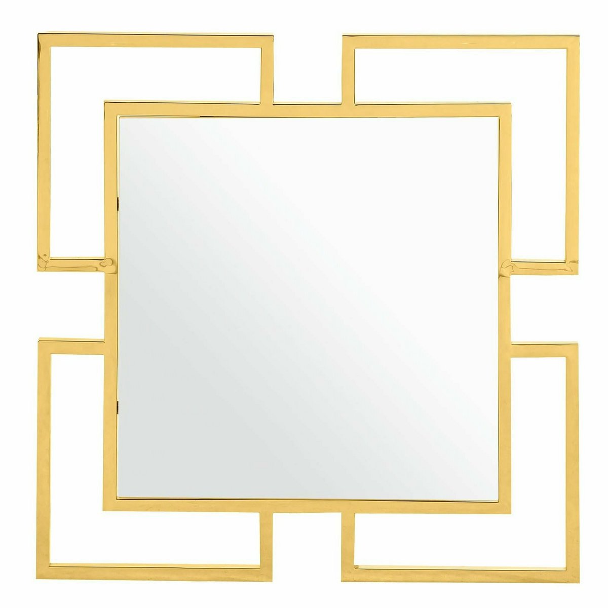 Goldspiegel 80x80 cm