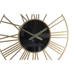 Wanduhr Roman - ø80x5x80 - Gold - Eisen