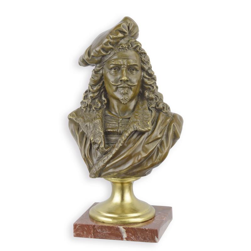 BRONZESKULPTUR VON REMBRANDT HARMENSZOON VAN RIJN
