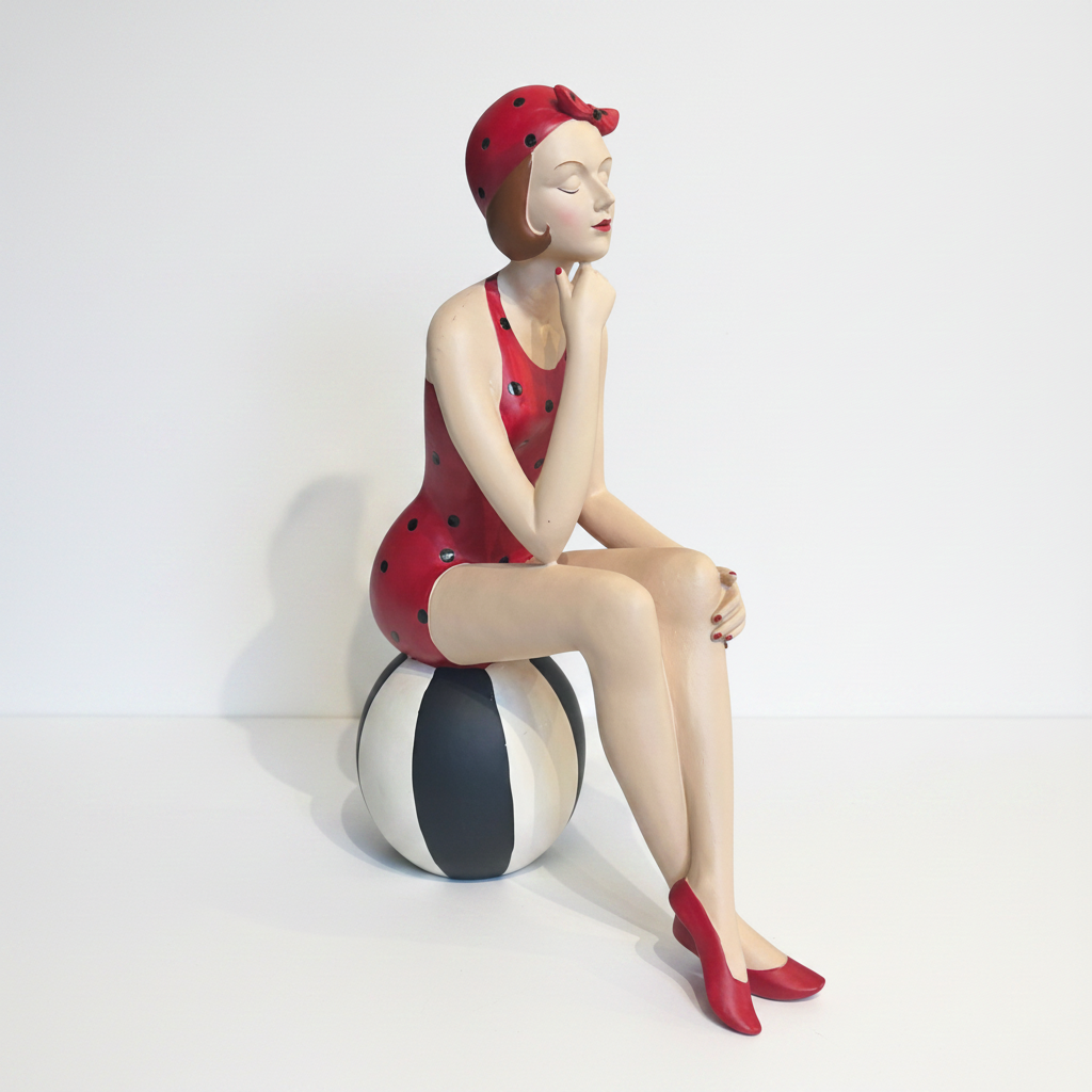 Deko Figur Frau CT-86 – Große Wohnskulptur