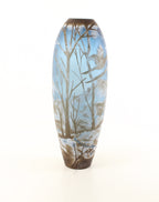 CAMEO GLASS VASE 'WINTER LANDSCAPE'