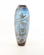 CAMEO GLASS VASE 'WINTER LANDSCAPE'