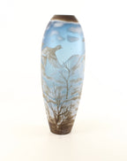 CAMEO GLASS VASE 'WINTER LANDSCAPE'