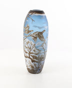 CAMEO GLASS VASE 'WINTER LANDSCAPE' M