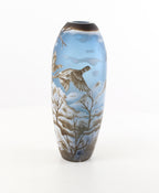 CAMEO GLASS VASE 'WINTER LANDSCAPE' M