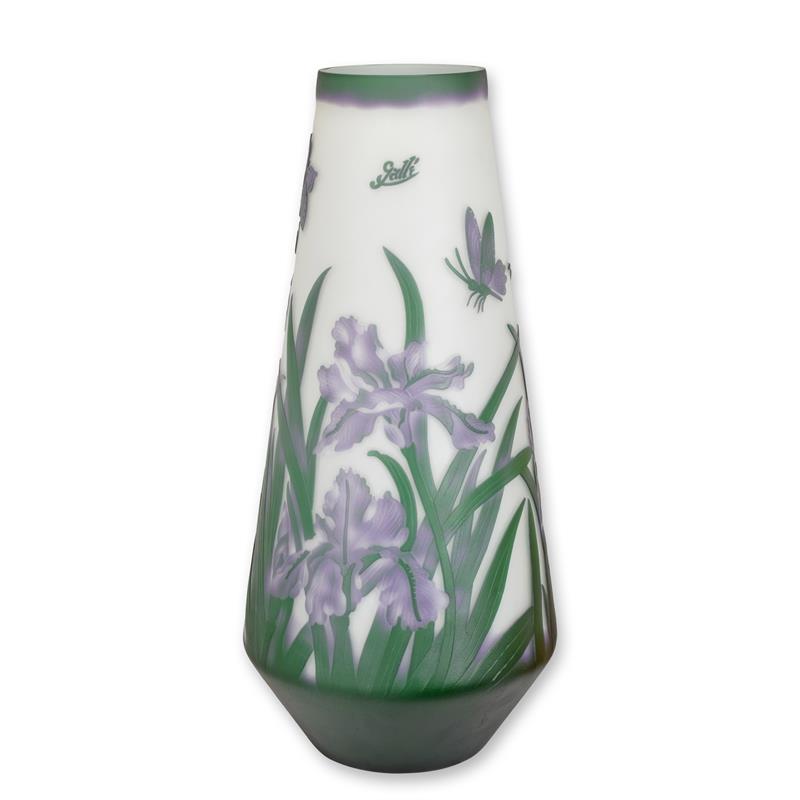 'CAMEO GLAS VASE ''DAFFODIL'''