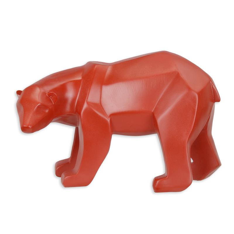 Polygonal Figur aus Resin - Eisbär - R