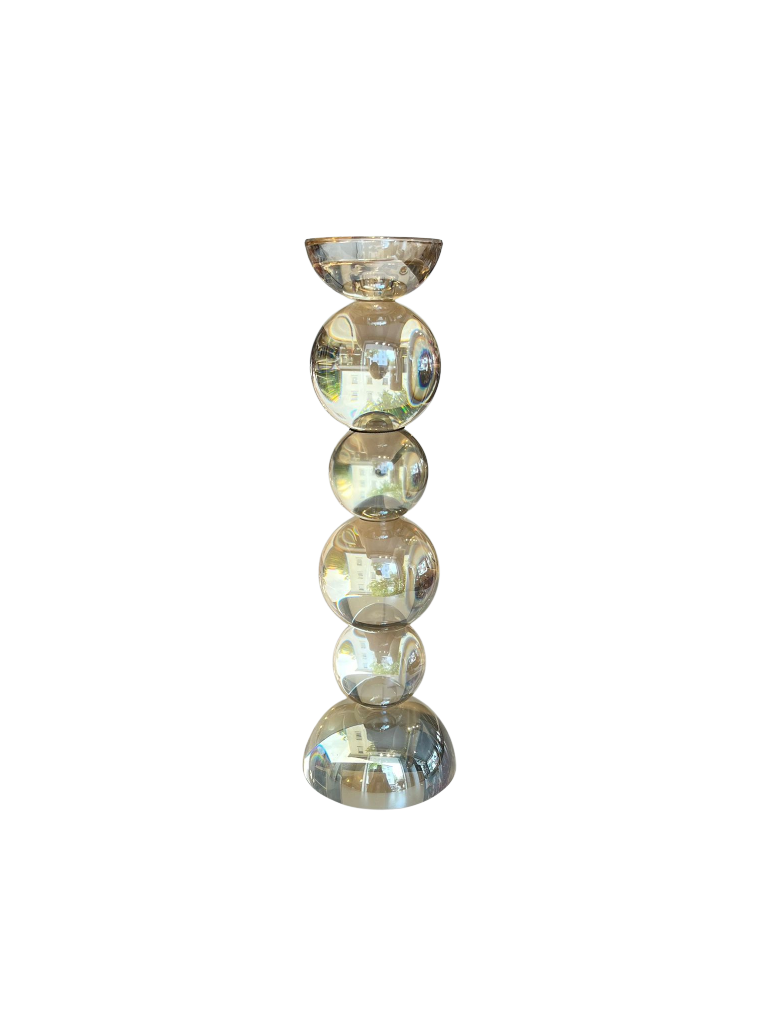 Kerzenständer-kristal-gold-h38cm