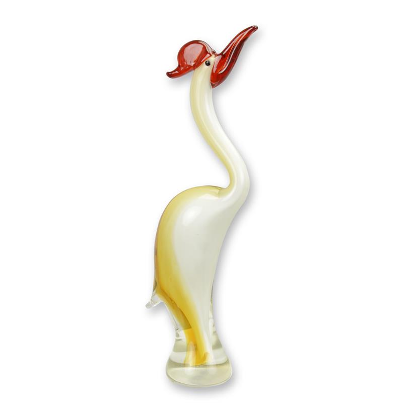 MURANO STYLE GLAS FIGUR - HERON