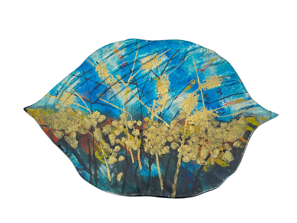 Schale Blau Murano 