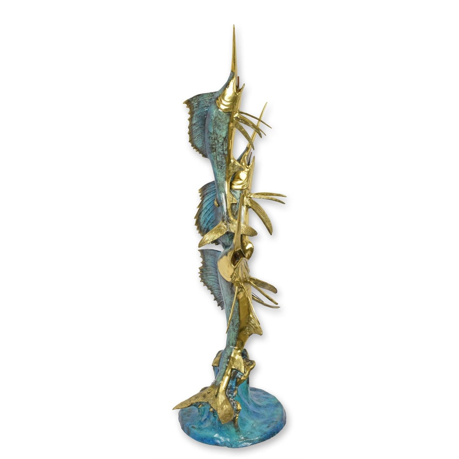 Bronzemarlinbrunnen