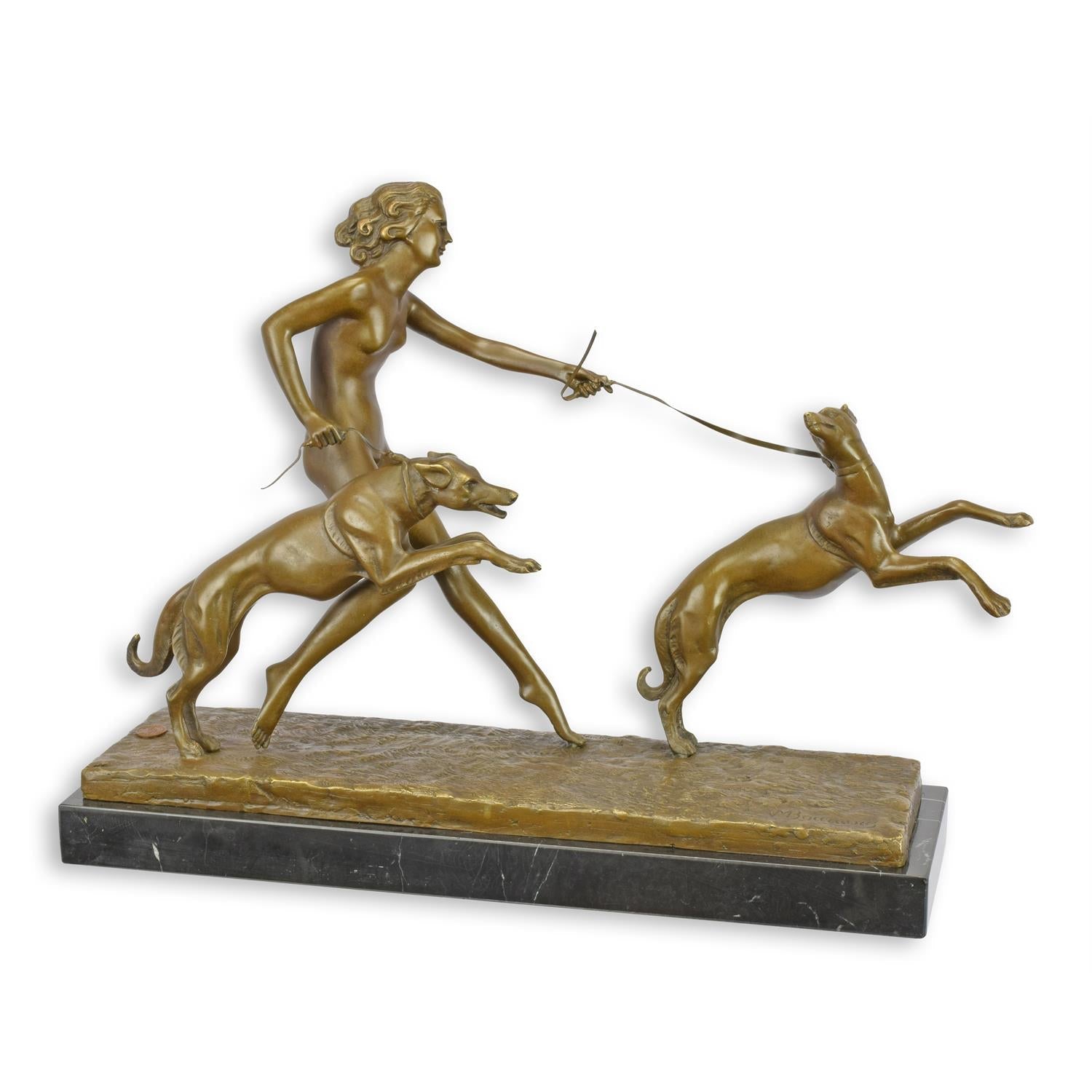 Bronzeskulptur „Frühlingsfreude“