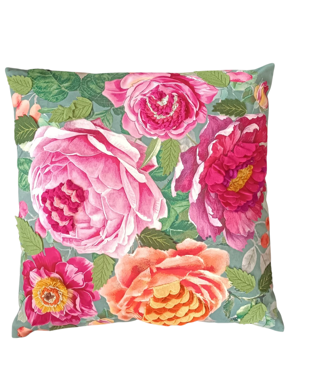 Kissen-Blumen