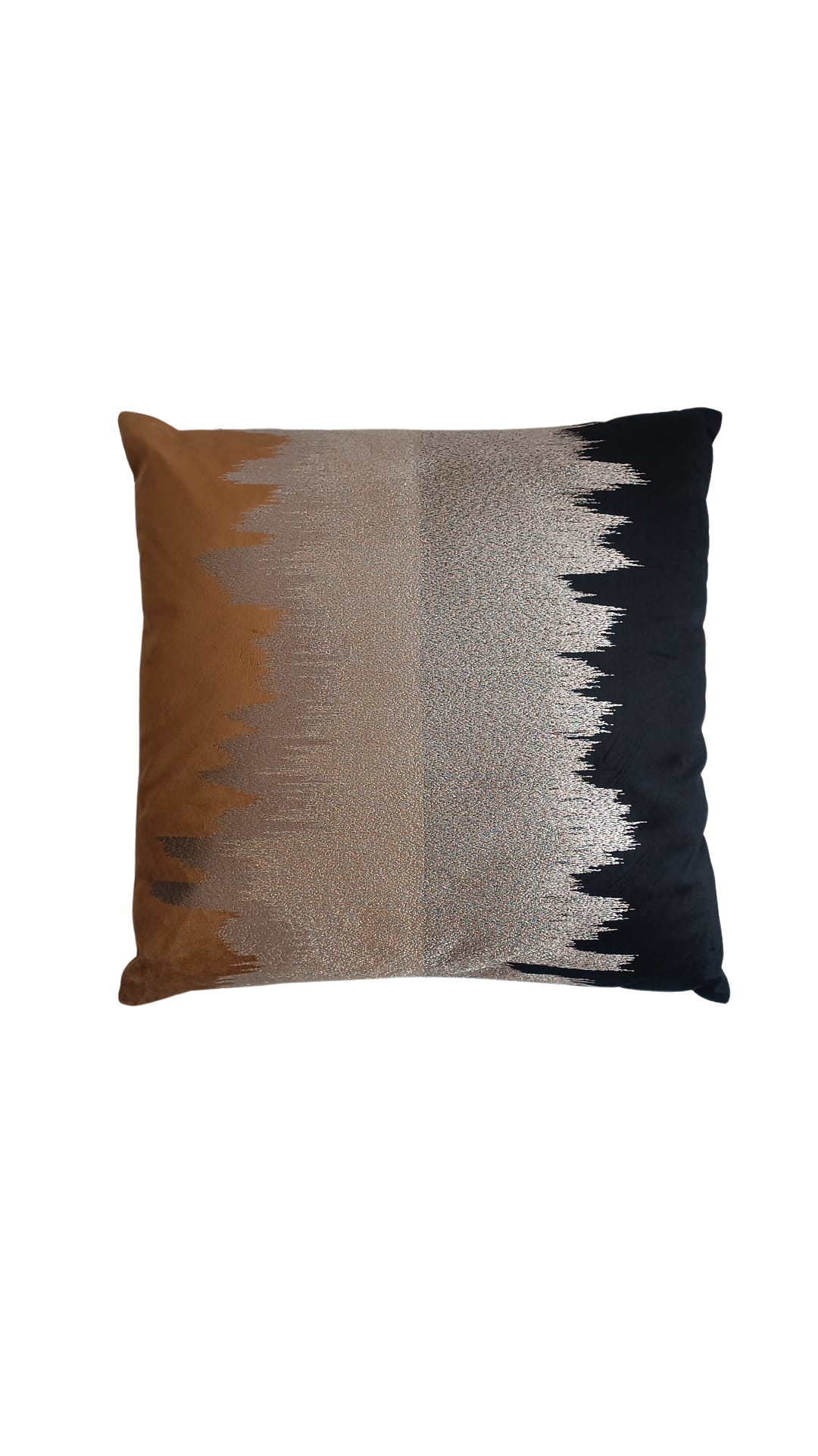 Kissen-Velvet-silber gold
