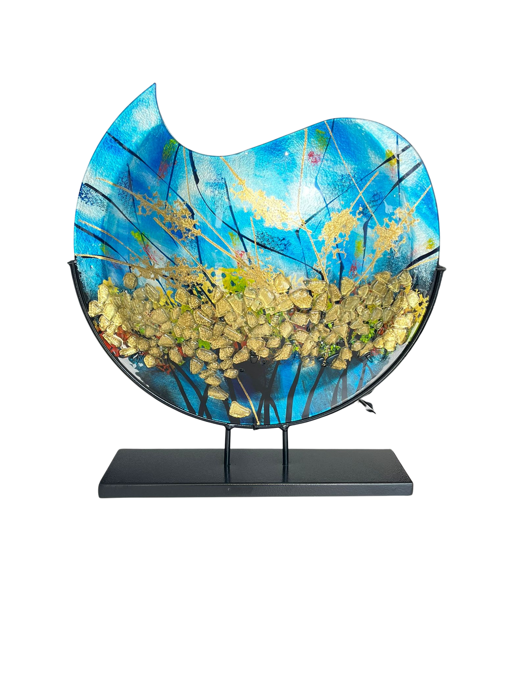 vase Blau Murano