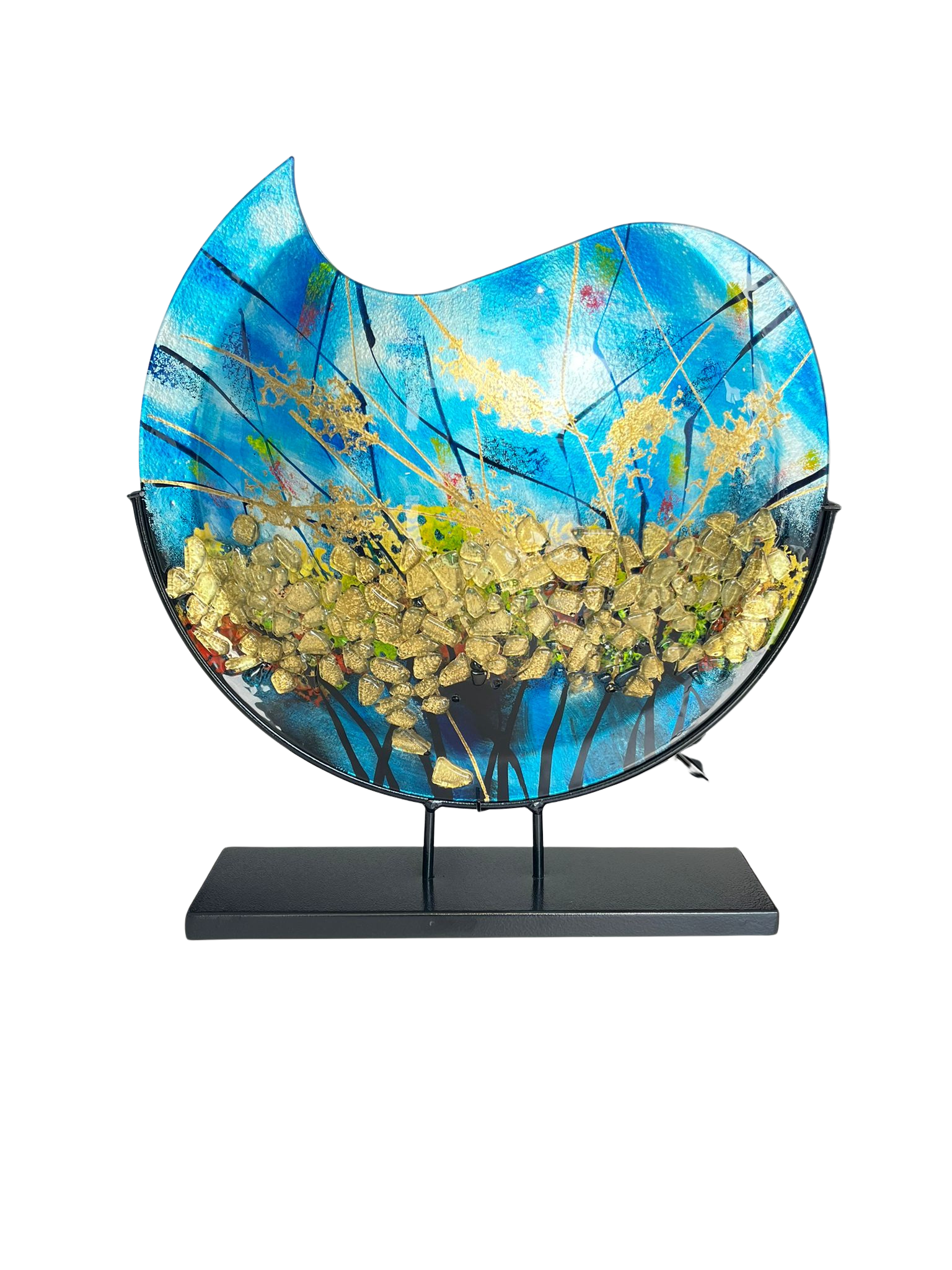 vase Blau Murano