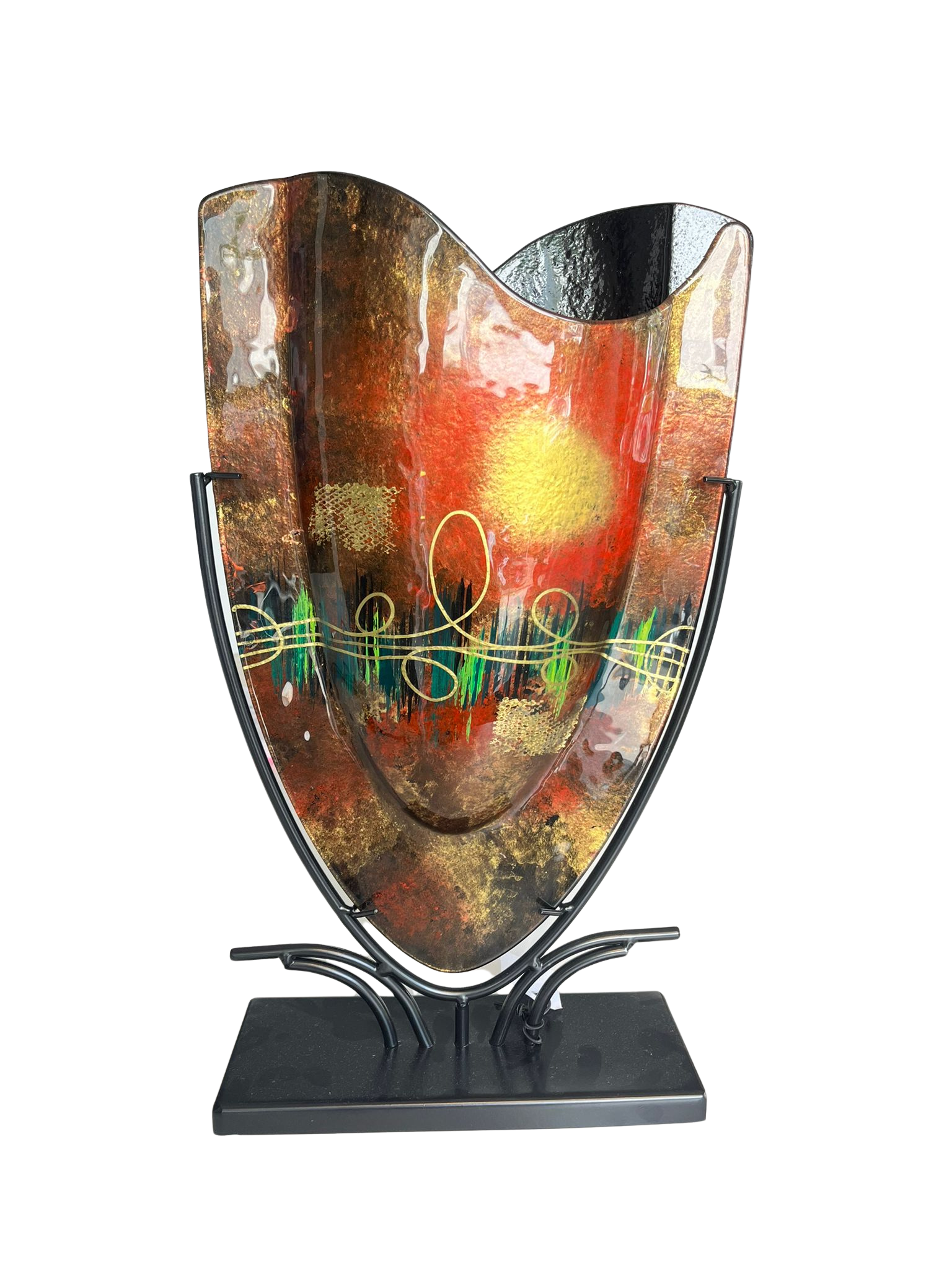 vase Sonne L Murano